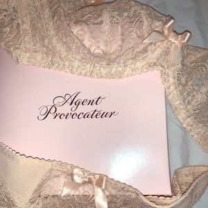 SOLD Agent Provocateur Bra + Panty 30DD